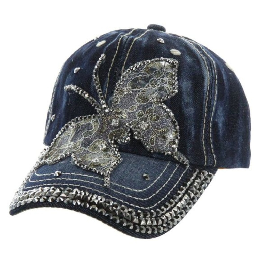 COPY - Ladies Butterfly baseball cap.